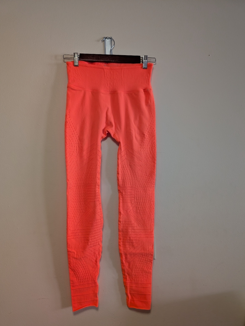 FP Movement High Rise Seamless Leggings Neon Coral Size S